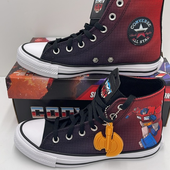 Vans WMNS Transformers x Chuck Taylor All
Star High 'Autobots' Sneakers - Picture 5 of 16